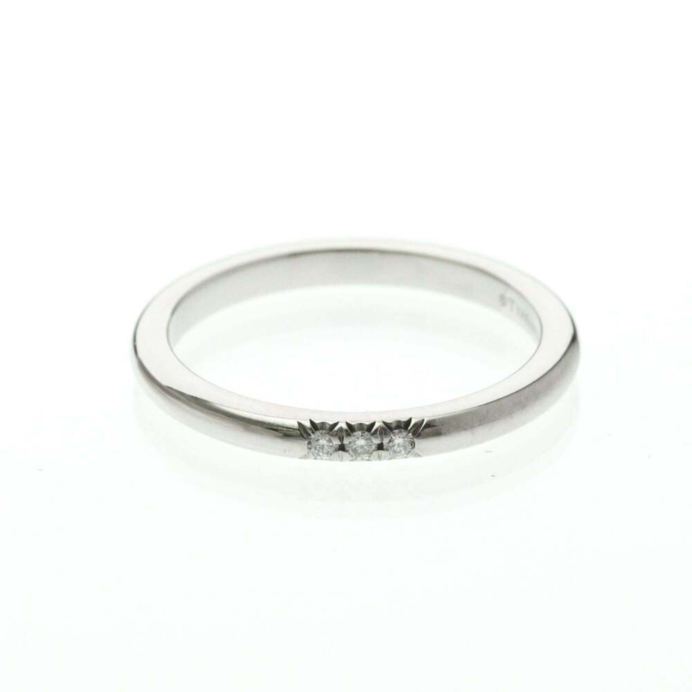 TIFFANY Silver Diamond Ring
